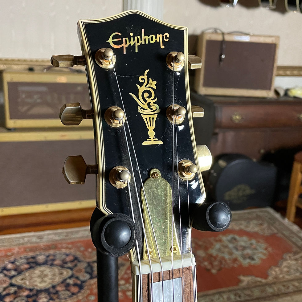 Thumbnail: SOLD - 1970s Epiphone "L-5" Style 17-inch Archtop - Matsumoku Build