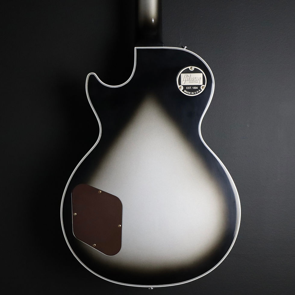 Thumbnail: SOLD - 2021 Gibson  Les Paul Custom Silverburst VOS - Factory Custom Features