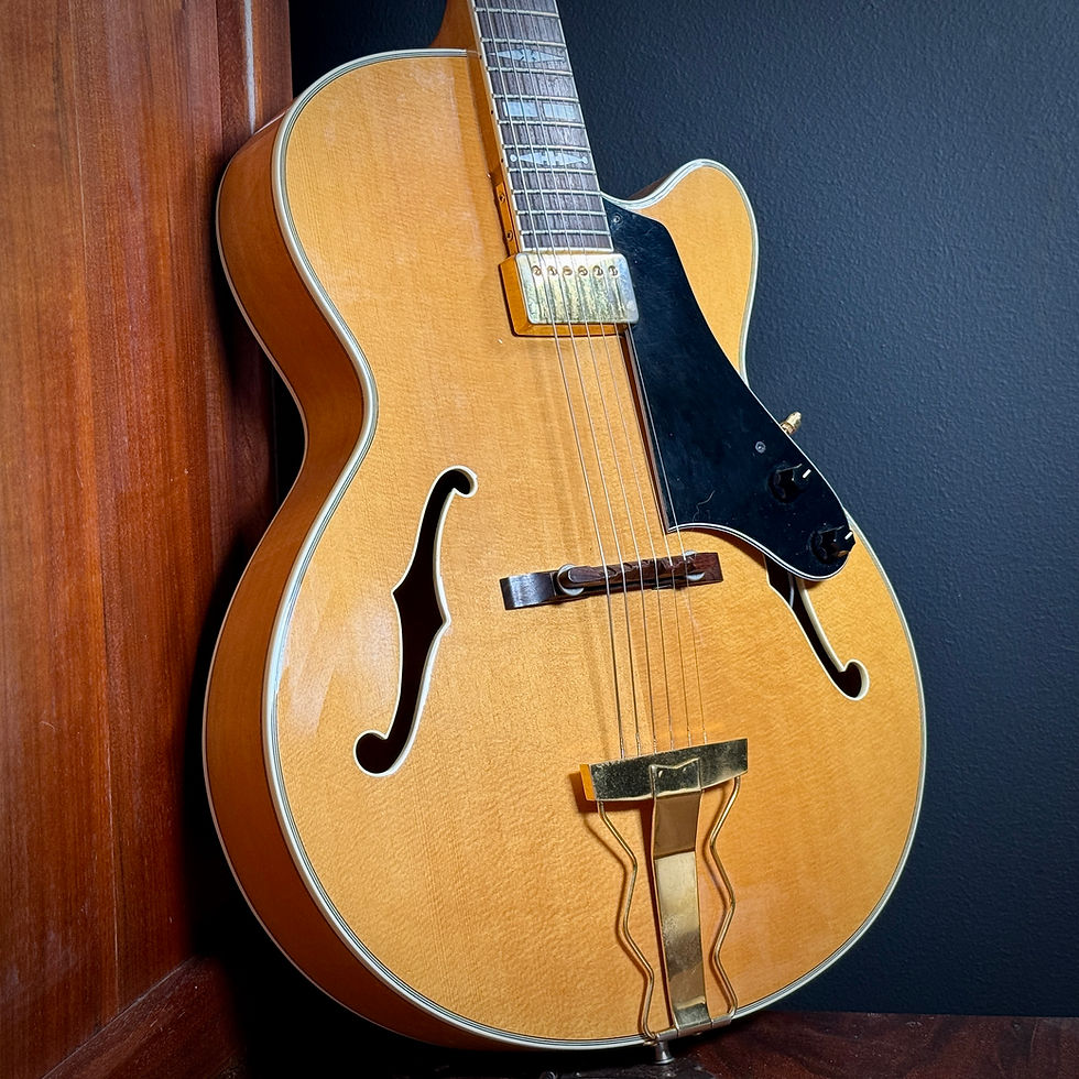 1987 Epiphone NVJ-N Acoustic-Electric Archtop Guitar