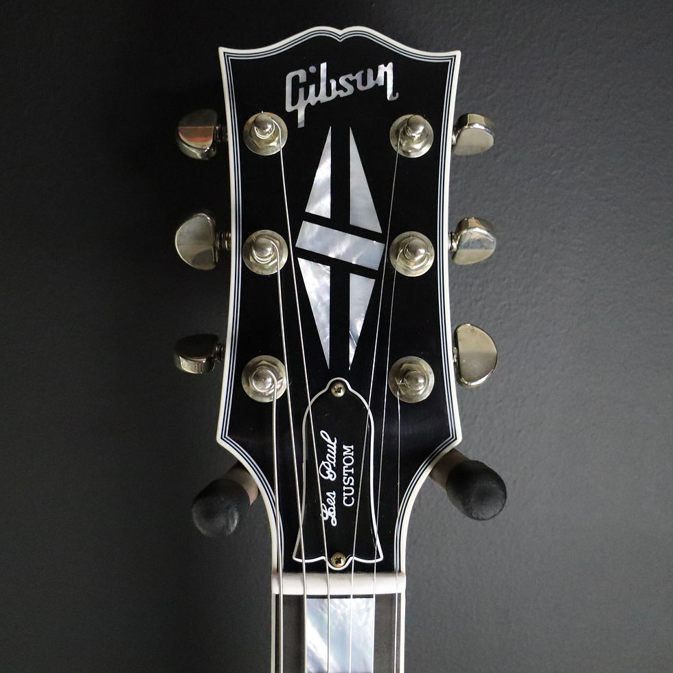 Thumbnail: SOLD - 2021 Gibson  Les Paul Custom Silverburst VOS - Factory Custom Features