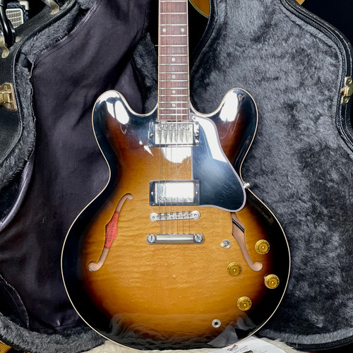SOLD - 2005 Gibson ES-335 Dot Reissue Figured - Vintage Sunburst