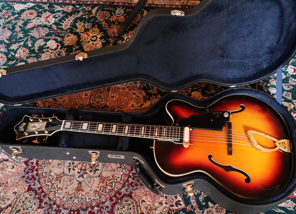Thumbnail: SOLD - 1966 Guild Artist Award - Sunburst