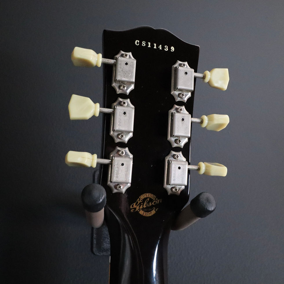 Thumbnail: SOLD -2001 Gibson Custom Shop Korina Les Paul Standard - Oxblood Finish - Yamano