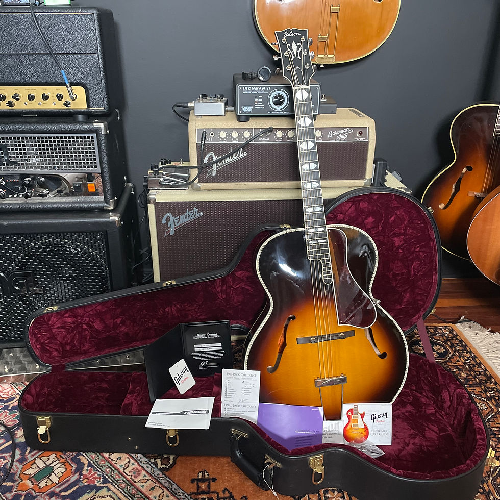 Thumbnail: SOLD - 2008 Gibson Custom Shop L-10 Chet Atkins Reissue - Excellent condition