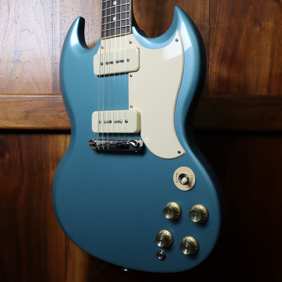 Thumbnail: SOLD - 2020 Gibson SG Special - Faded Pelham Blue - Factory Mods