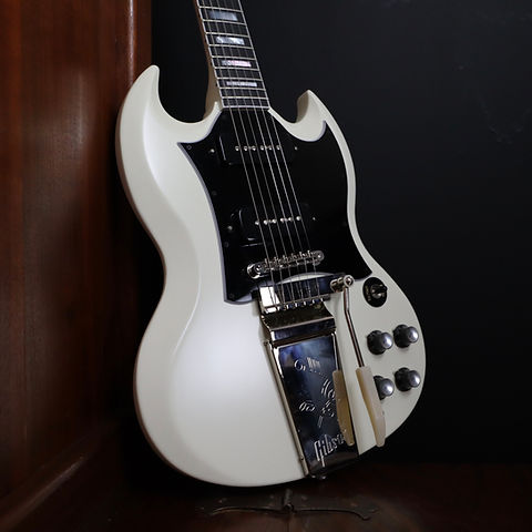 ギター Gibson SG White P90 Gibson Custom Shop SG Custom P90 (no serial number) Prototype