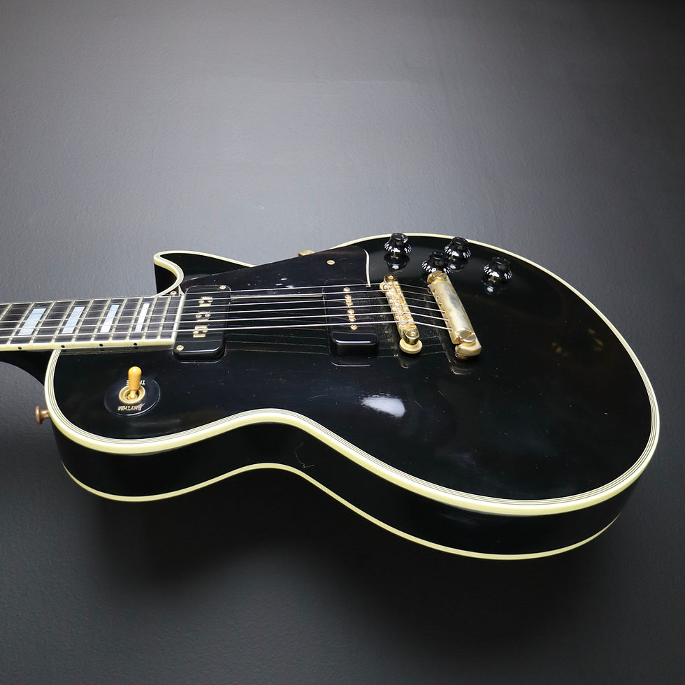 Thumbnail: SOLD - 2005 Gibson Les Paul Custom 1954 Reissue - All Original - All Case Candy
