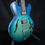 Thumbnail: SOLD - 2018 Gibson Memphis ES-330 Satin - Aquamarine - Factory Humbuckers 