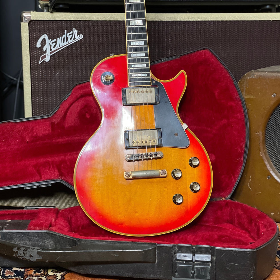 Thumbnail: SOLD - 1978 Gibson Les Paul Custom - Cherry Sunburst - All Original - OHSC