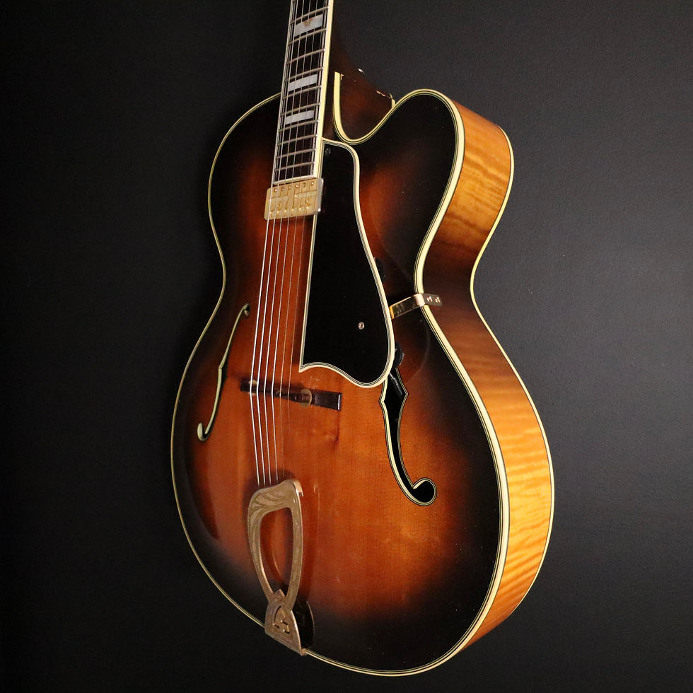 Thumbnail: SOLD - 1956 Guild A-500 Stuart Acoustic Archtop with Lollar Goldfoil Picku