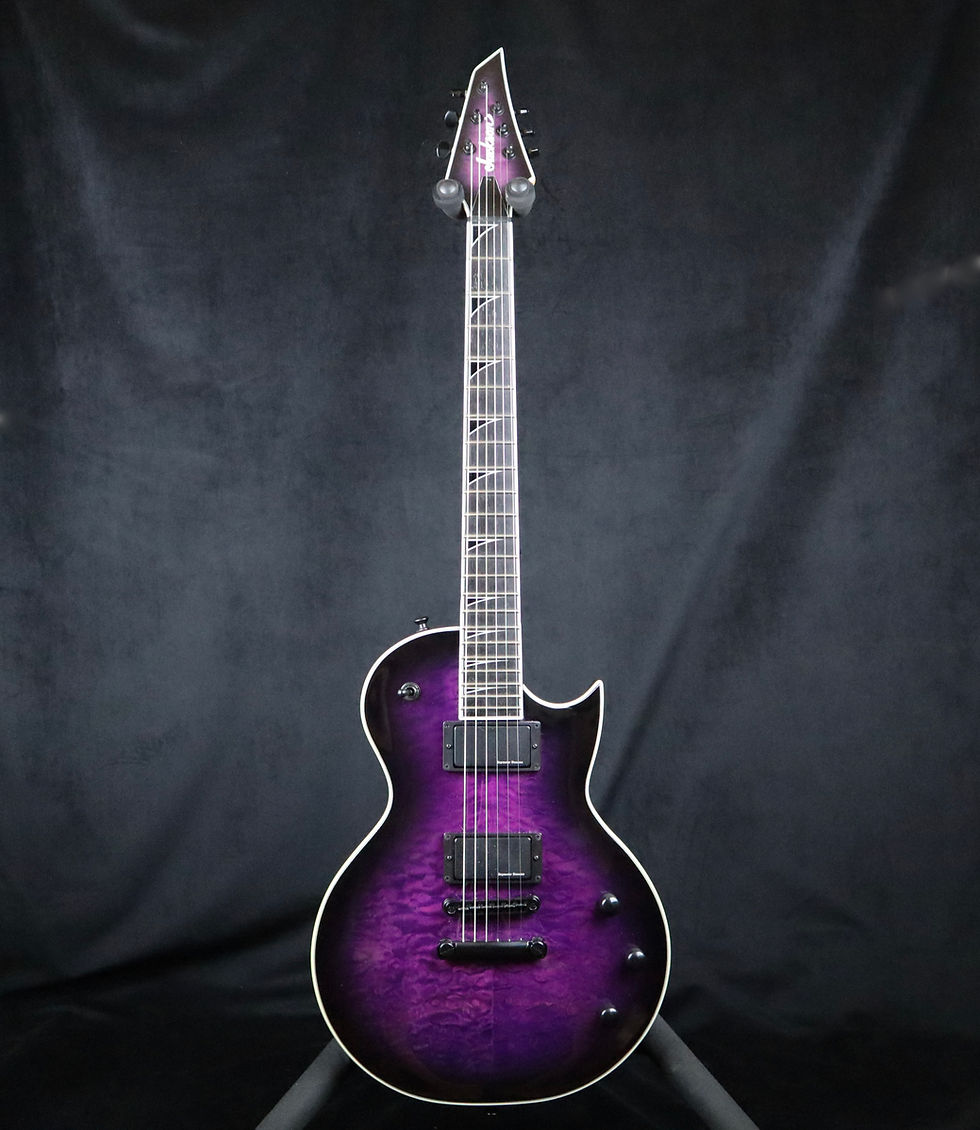 SOLD - 2016 Jackson Pro Series Monarkh SCQ - Transparent Purple Burst