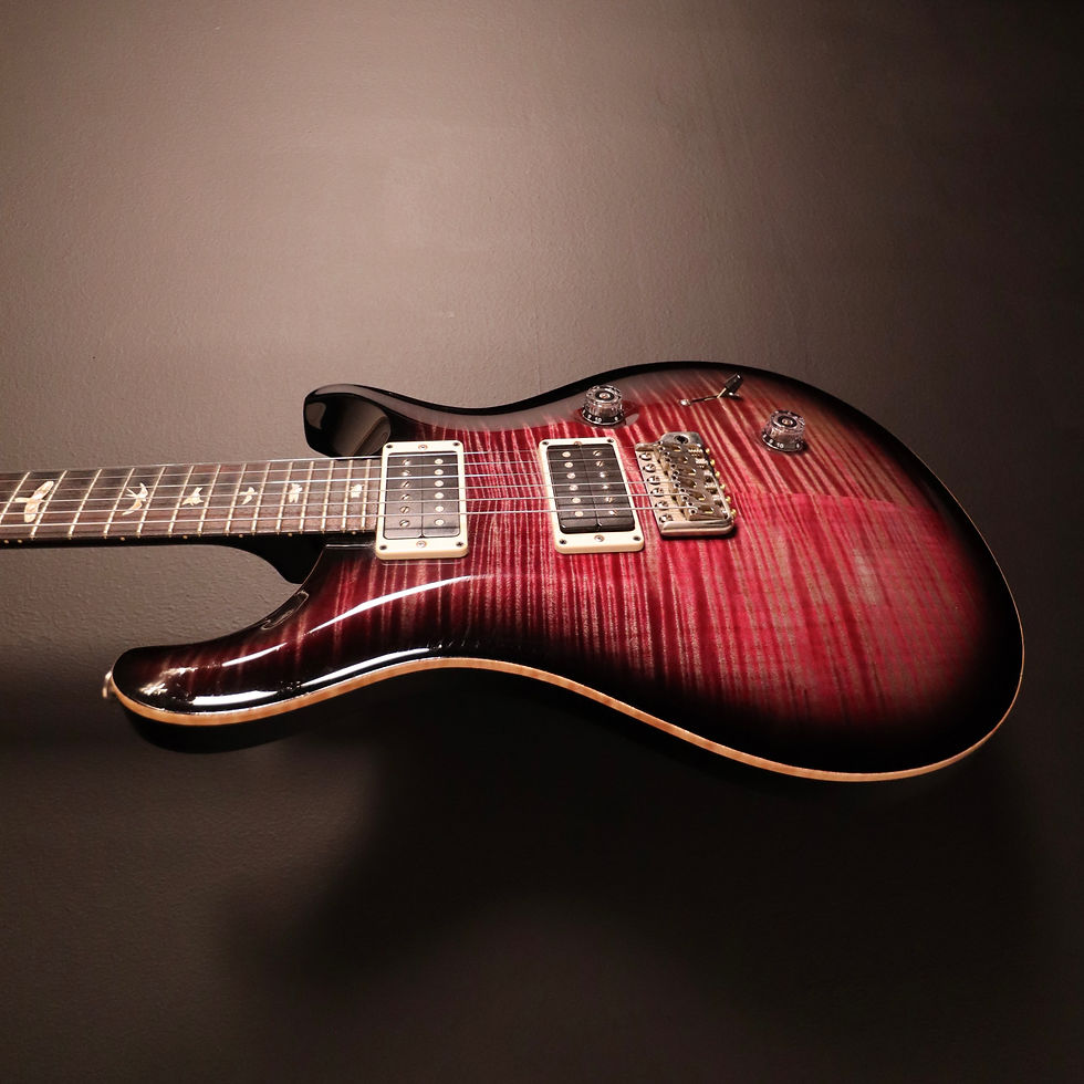 Thumbnail: SOLD - 2016 Paul Reed Smith PRS Custom 24 - Violet Burst - 10 Top - Flame Neck
