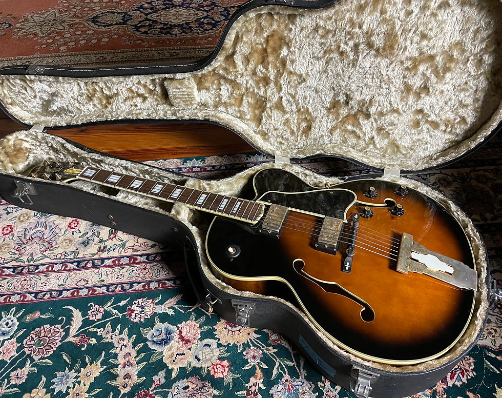 Thumbnail: SOLD - 1970s Epiphone "L-5" Style 17-inch Archtop - Matsumoku Build