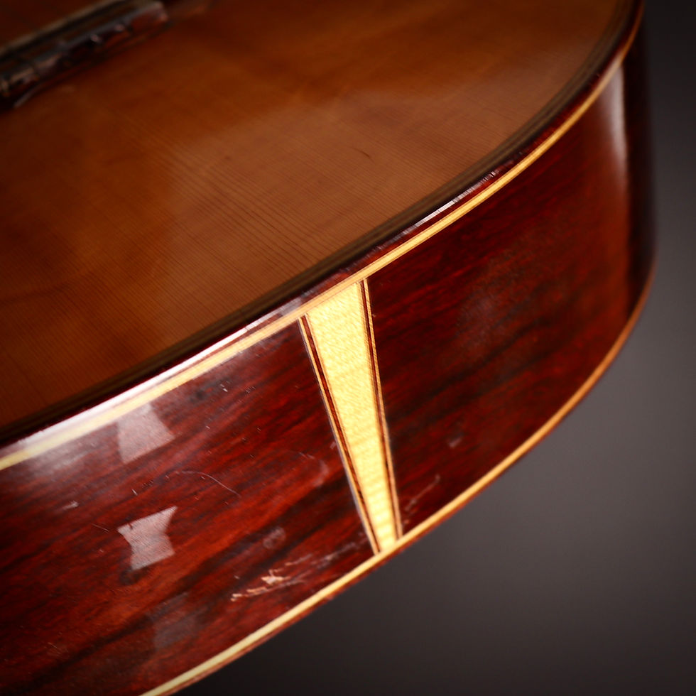 Thumbnail: 2008 Brian Cohen Hauser I Classical Guitar - Moon Spuce - Brazilian Rosewood