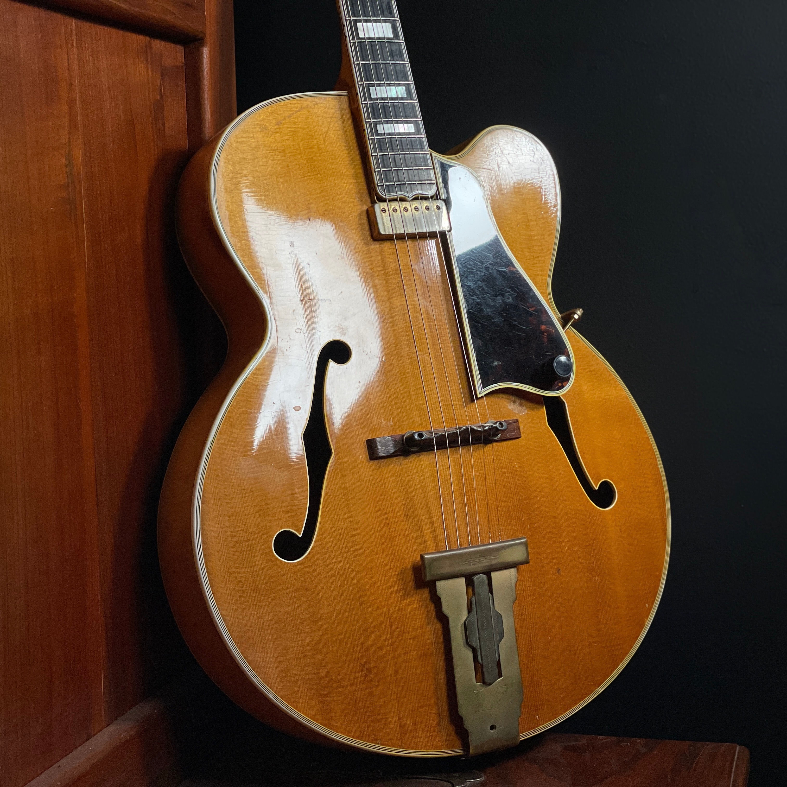 SOLD - 1953 Gibson L-5 CN with 1960s Johnny Smith Pickup - 1 of 4 in 1953