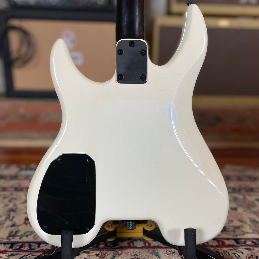 Thumbnail: SOLD - 1985 Steinberger GM4T - Newburgh Build - TransTrem - White