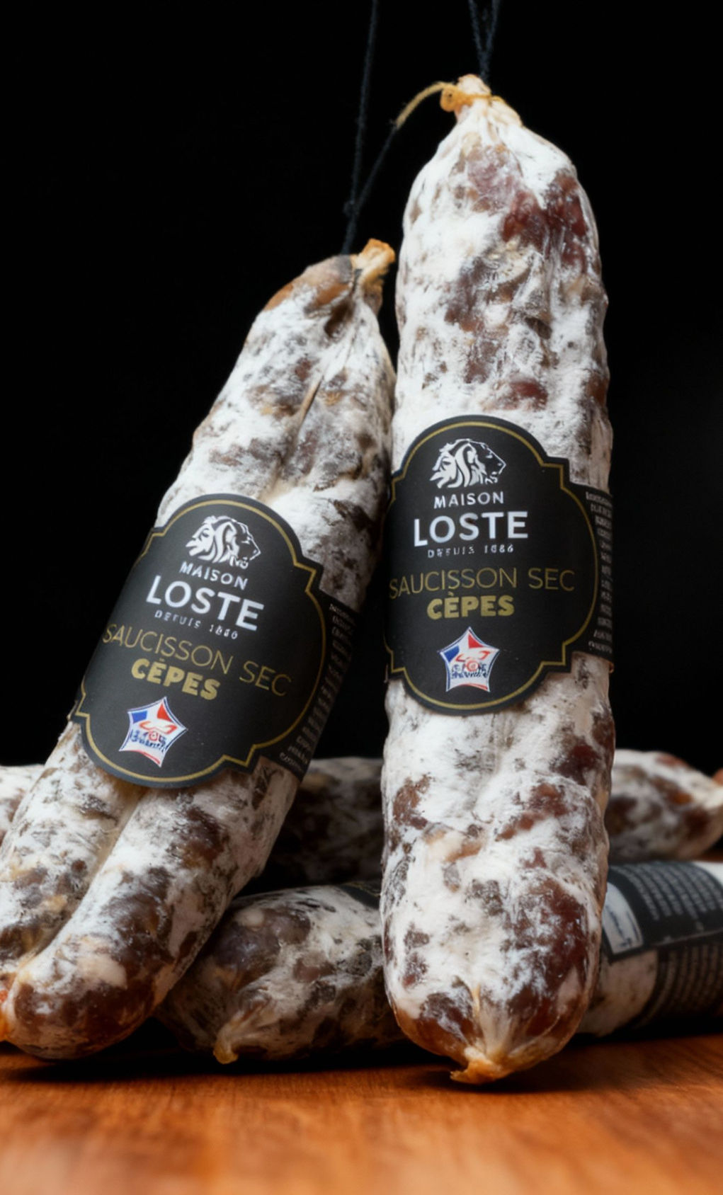 SAUCISSON AUX CÈPES
