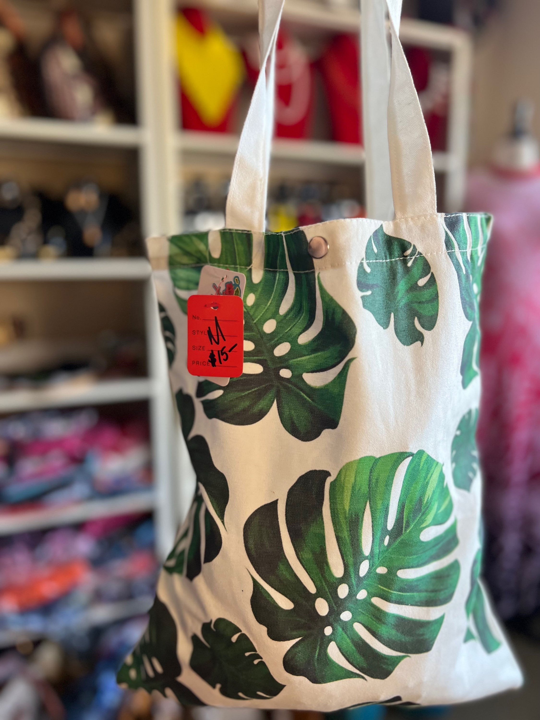 Monstera Medium Tote
