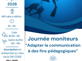 Journée moniteurs "Adapter la communication à des fins pédagogiques " - 27 juin 2026