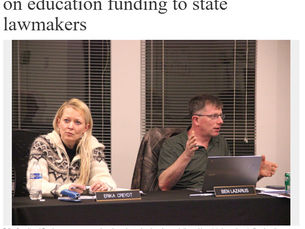 Dr. Creydt backs resolution rejecting state cuts to key education programs.