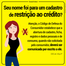 Nome negativado sem devida notificação