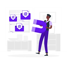 Email capture-rafiki.png