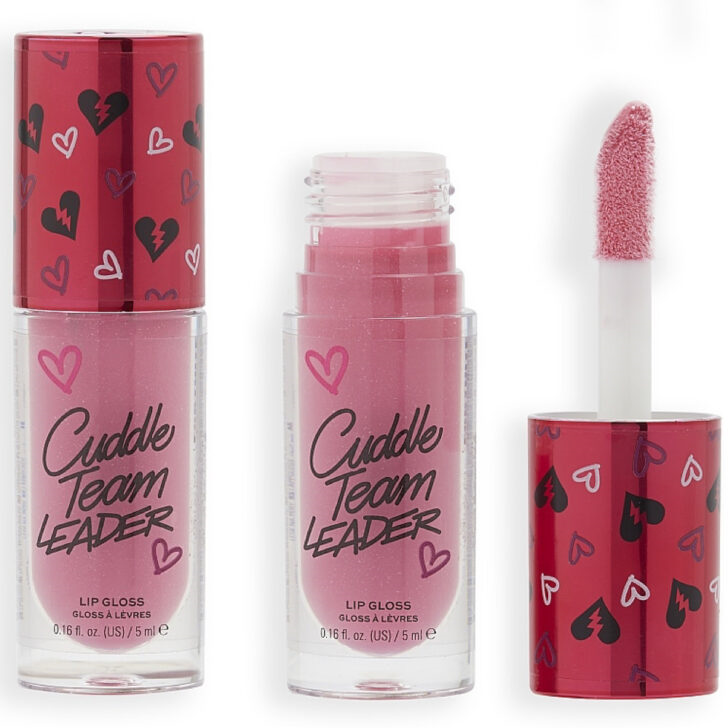 Revolution x Fortnite Cuddle Team Leader Pink Shimmer Lip Gloss
