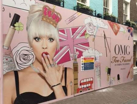 Too Faced Global Flagship Store London -
Opening and Promotions