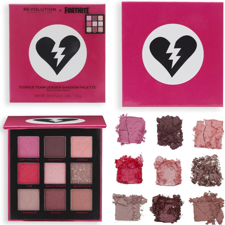 Revolution x Fortnite Cuddle Team Leader Eyeshadow Palette