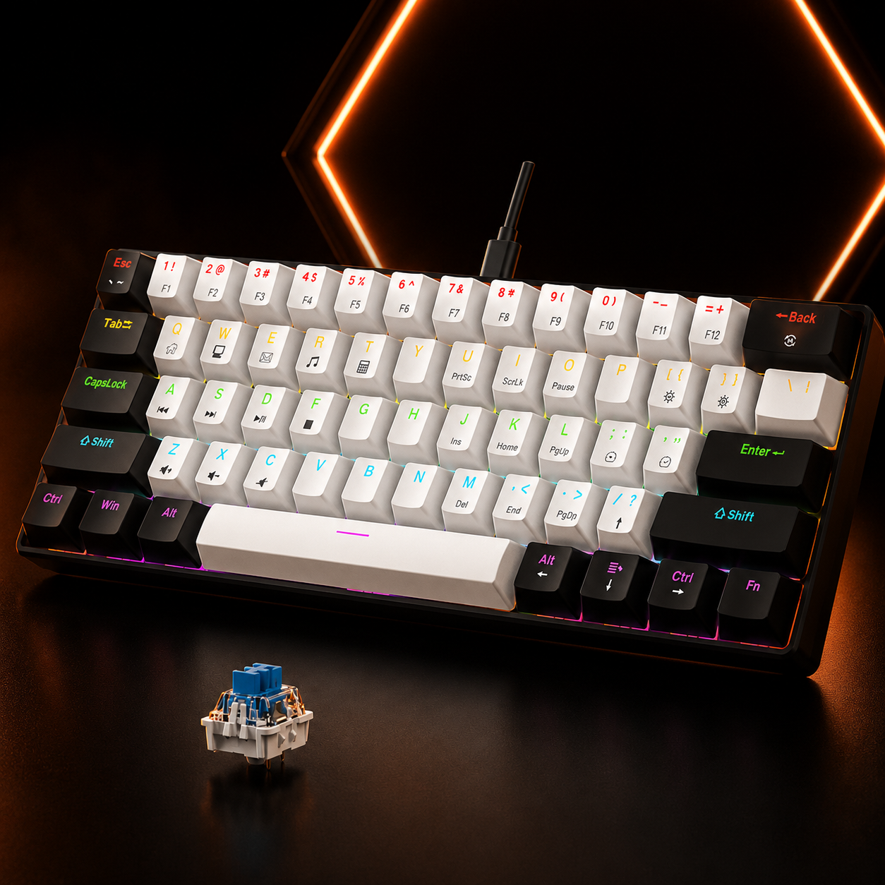 60% RGB Mechanical Keyboard