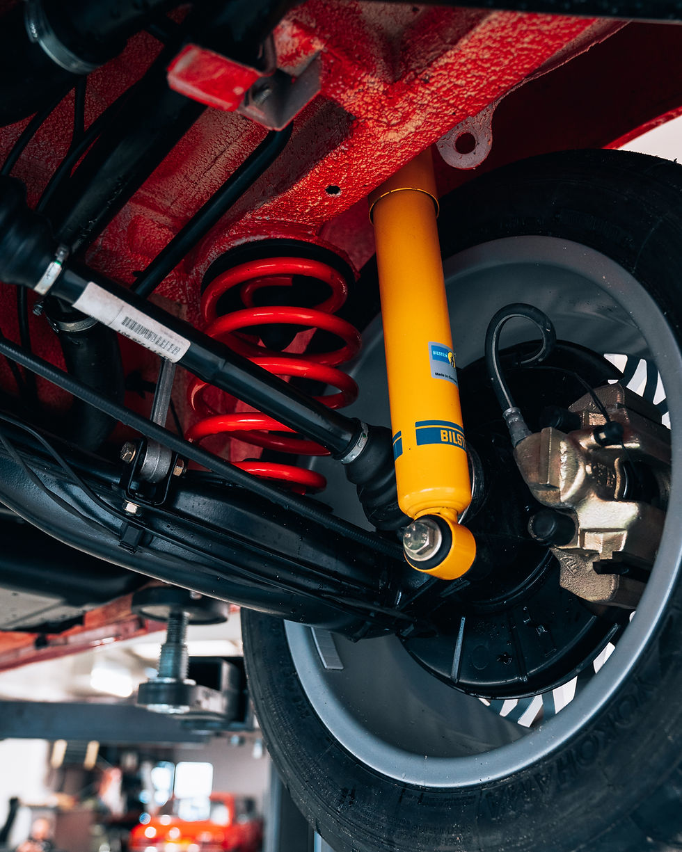 Konserwacja podwozia i pojazdu