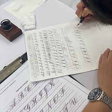 advanced copperplate calligraphy class 進階英文書法班