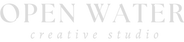 open water creative studio logo