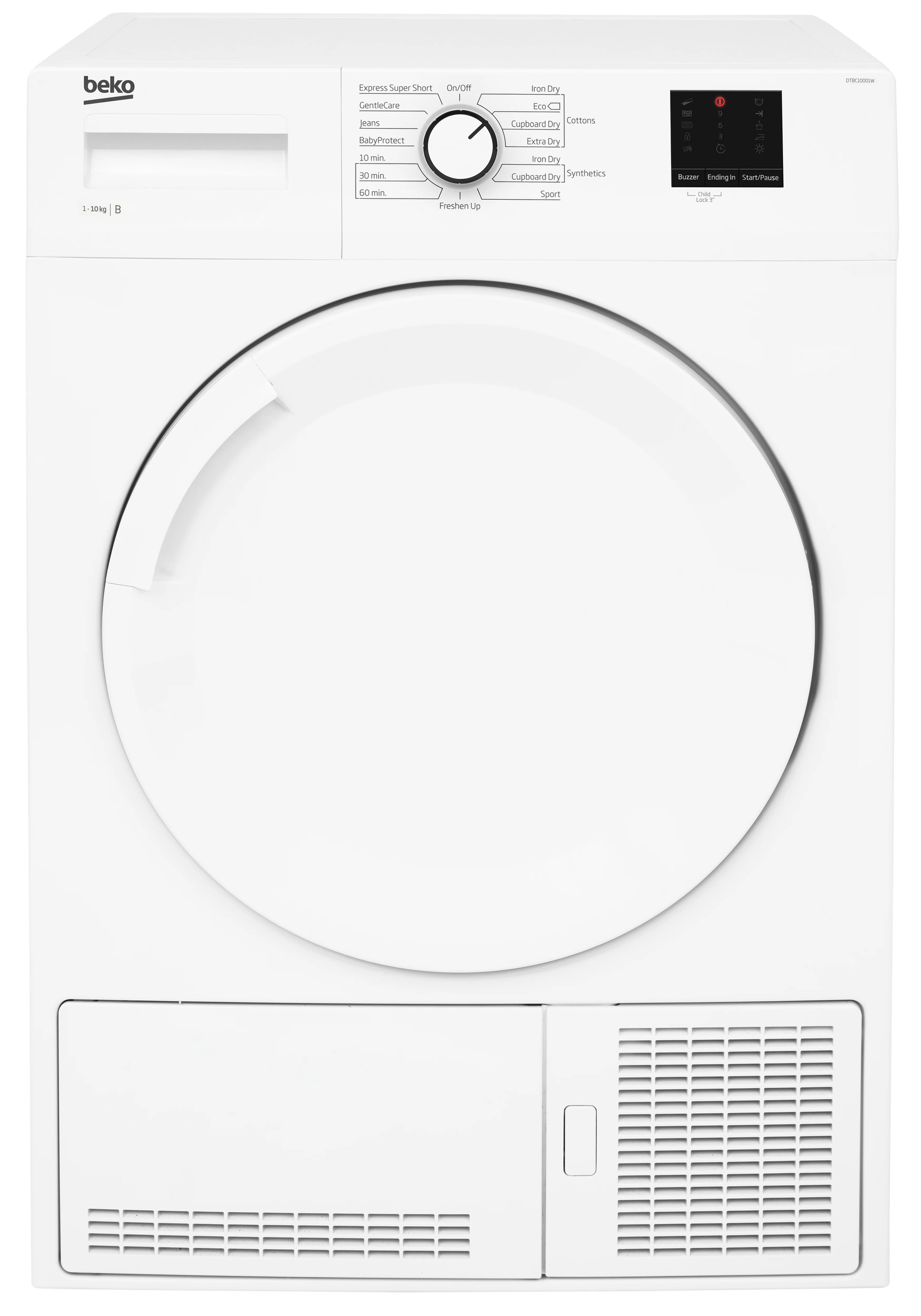 NEW Beko BMN3T3823W SUPER 10Kg Condenser Tumble Dryer