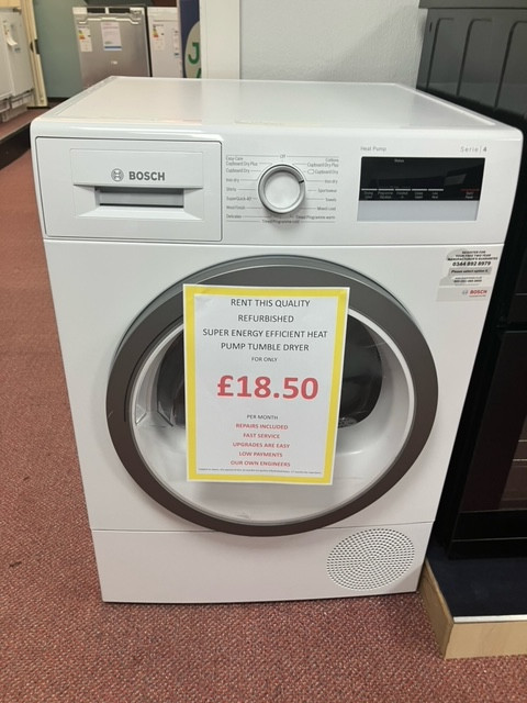 Quality Refurbished Heat Pump Condenser Dryer-Energy Efficient Drying