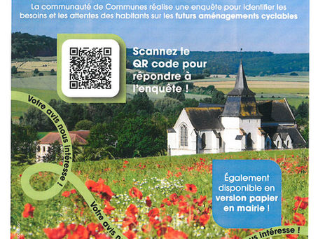 Enquête "vélo" - Communauté de communes