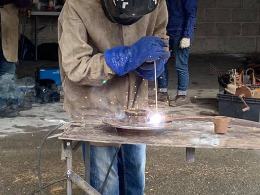 Premier samedi de sculpture métallique