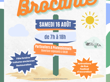 Retrouvez votre emplacement de la foire à tout