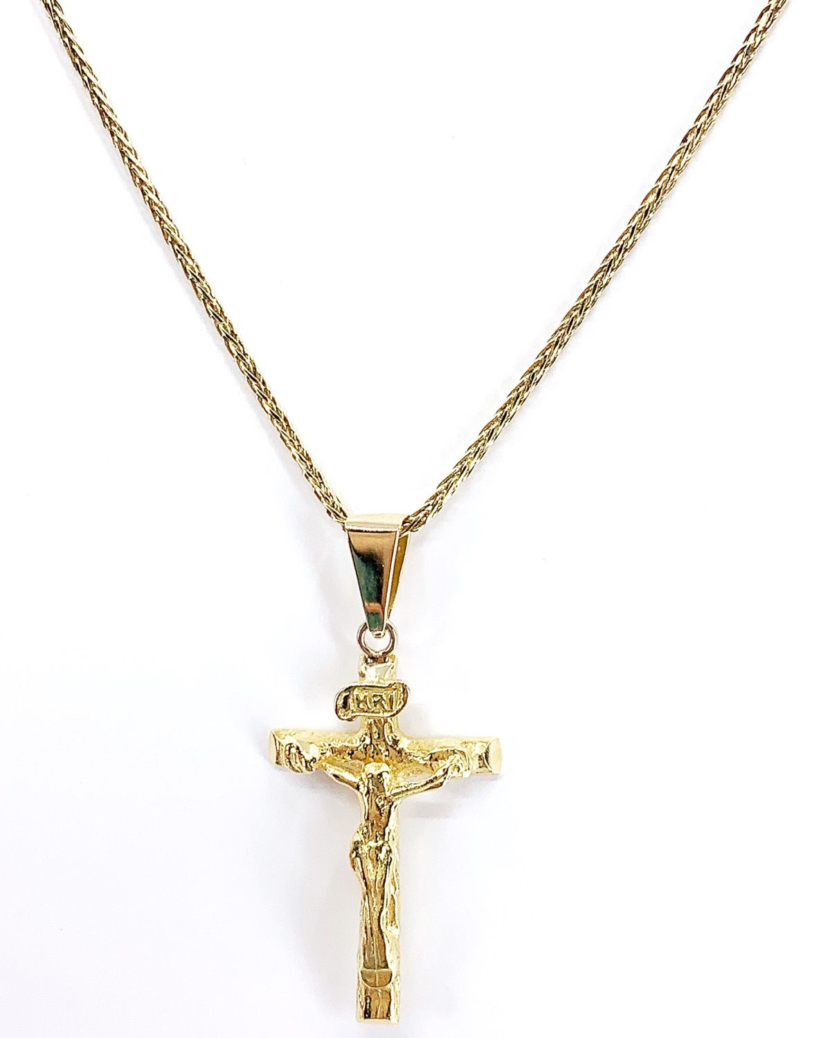 Yellow Gold Cross 