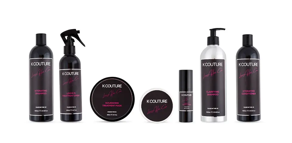Hair Care Range - Group 4 (edited by me for wider view