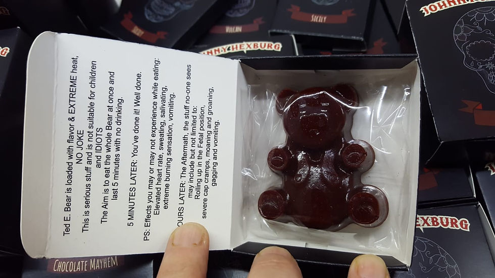 Thumbnail: Ted E Bear (with Carolina Reaper)