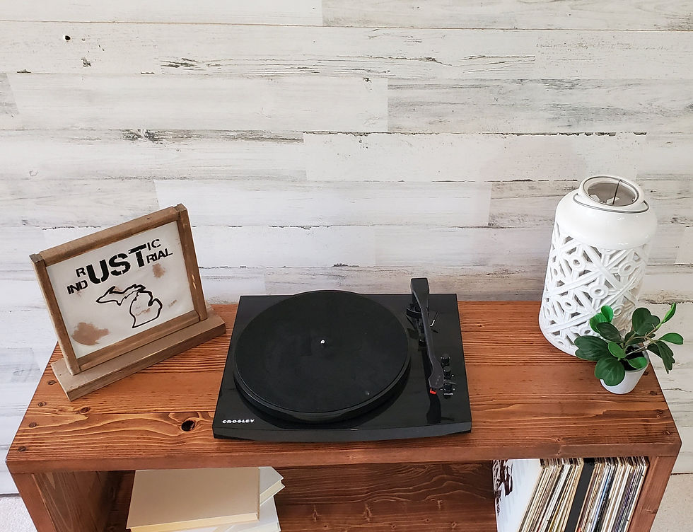 Thumbnail: Record Player Stand with Vinyl Storage