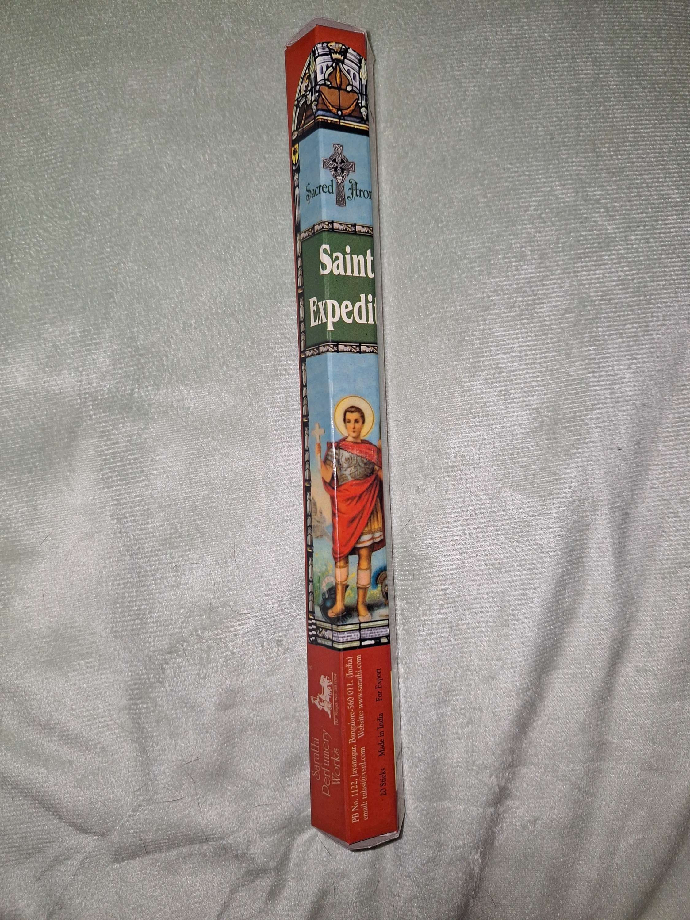Sacred Aromas Saint Expedite incense