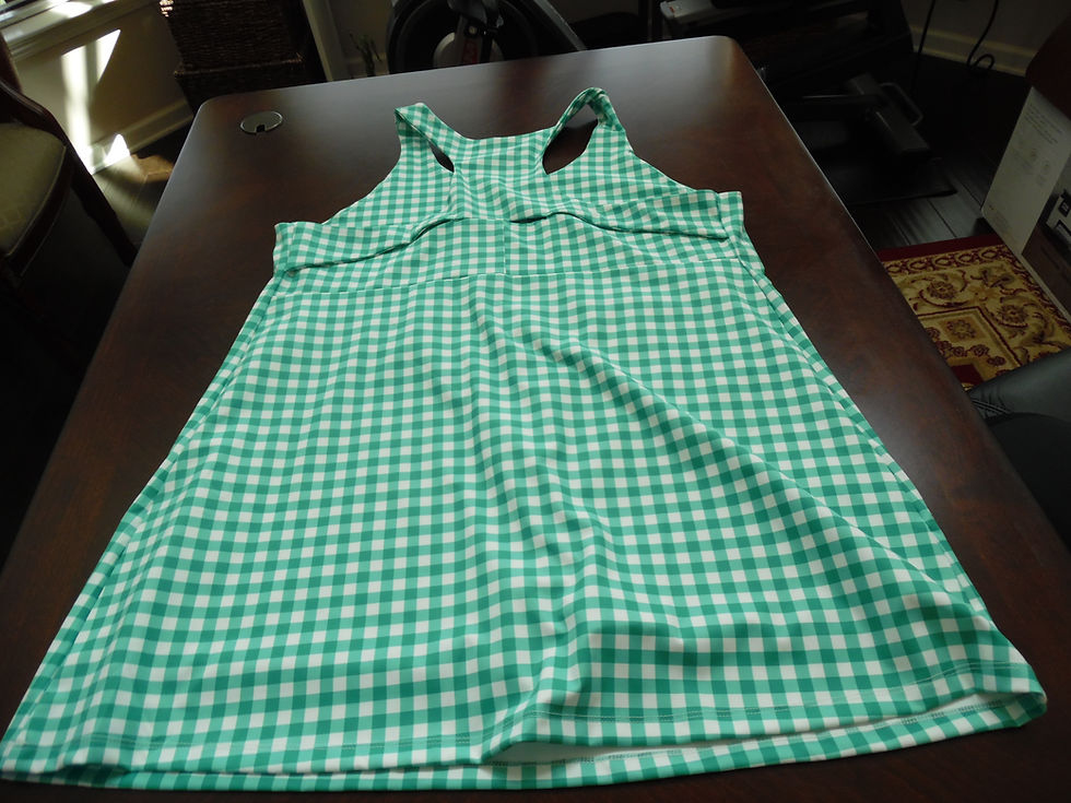 Thumbnail: Checked Racerback Active Dress
