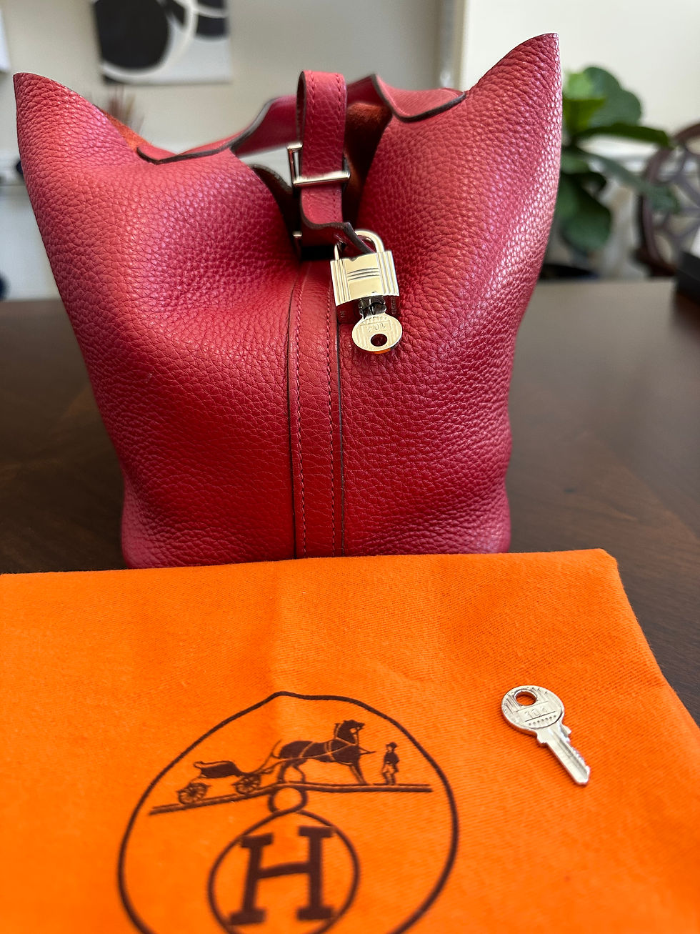 Hermes Picotin Lock Bag Clemence PM