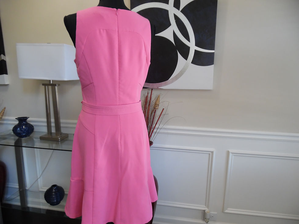 Thumbnail: White House Black Market Belted Dress