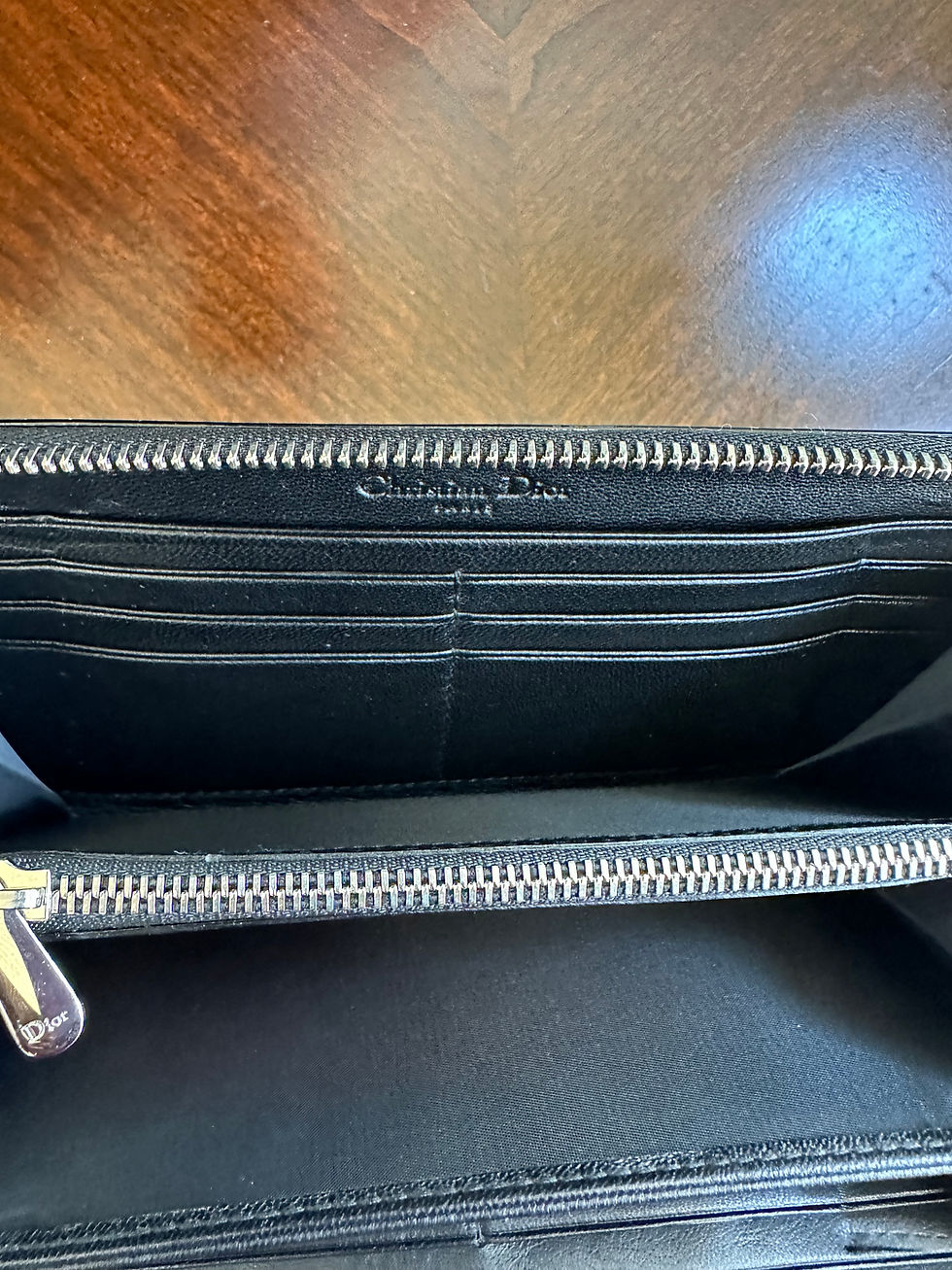 Thumbnail: Dior Zip Around Wallet