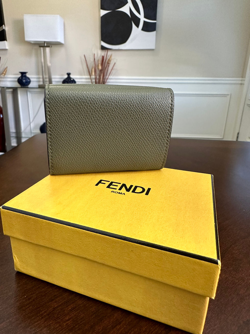 Thumbnail: Fendi Tri-fold Micro Wallet