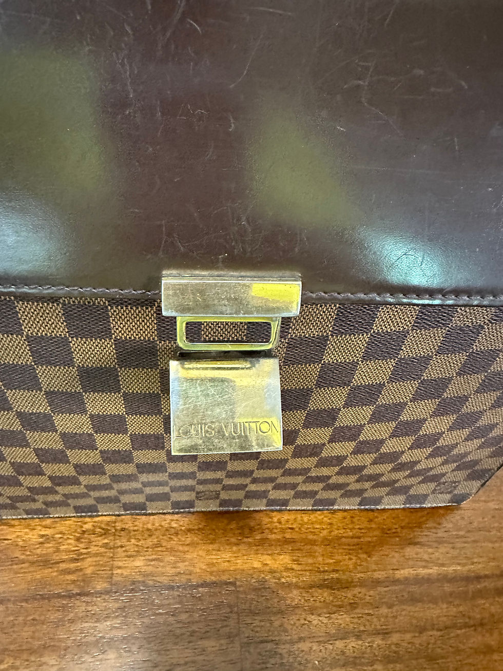 Thumbnail: Louis Vuitton Altona Damier Ebene Briefcase