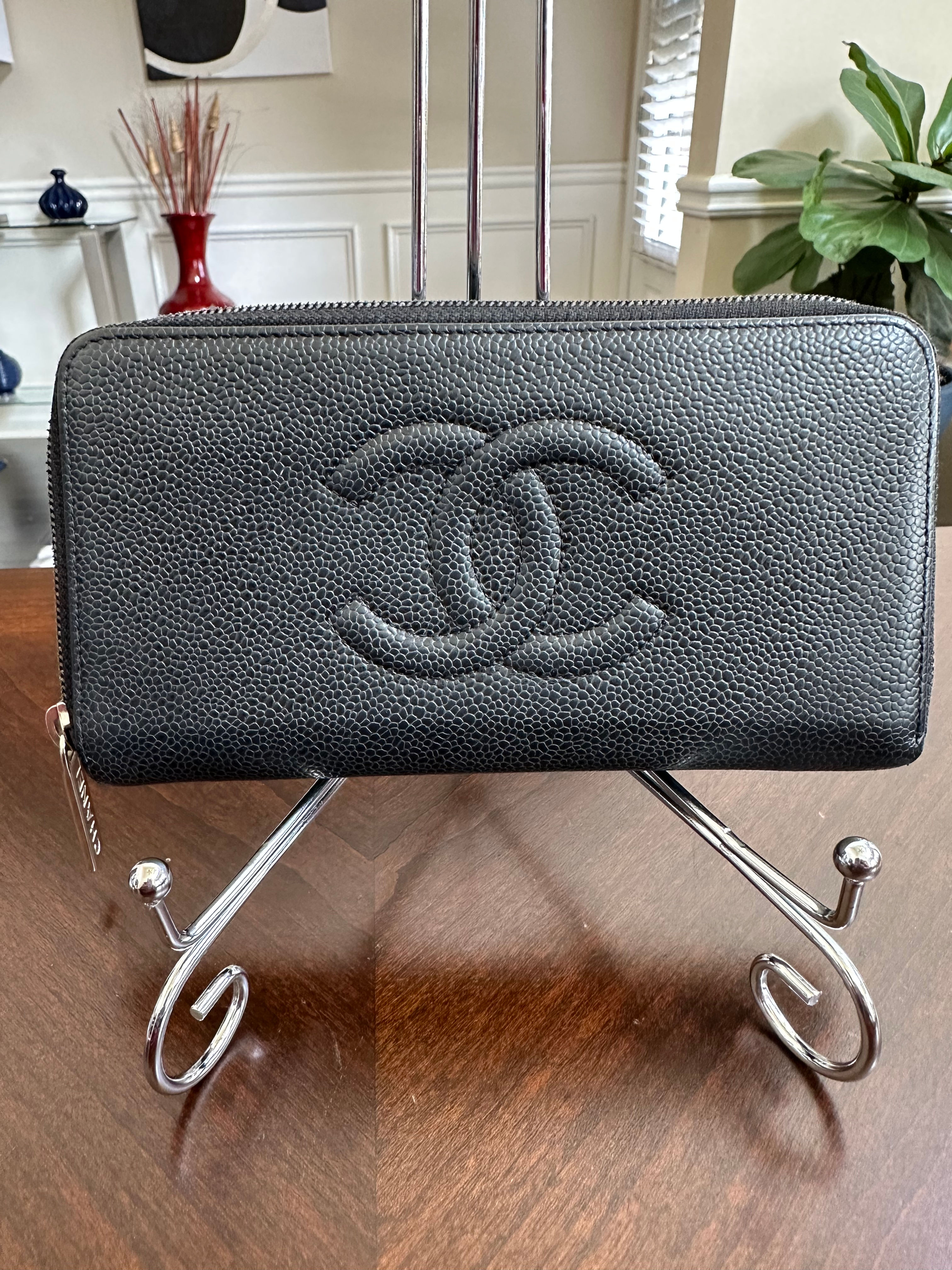 Chanel Timeless Zip Wallet